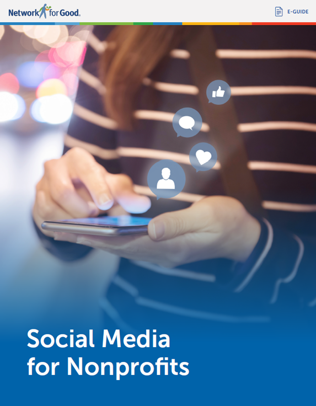 cover page of report called social media for nonprofits