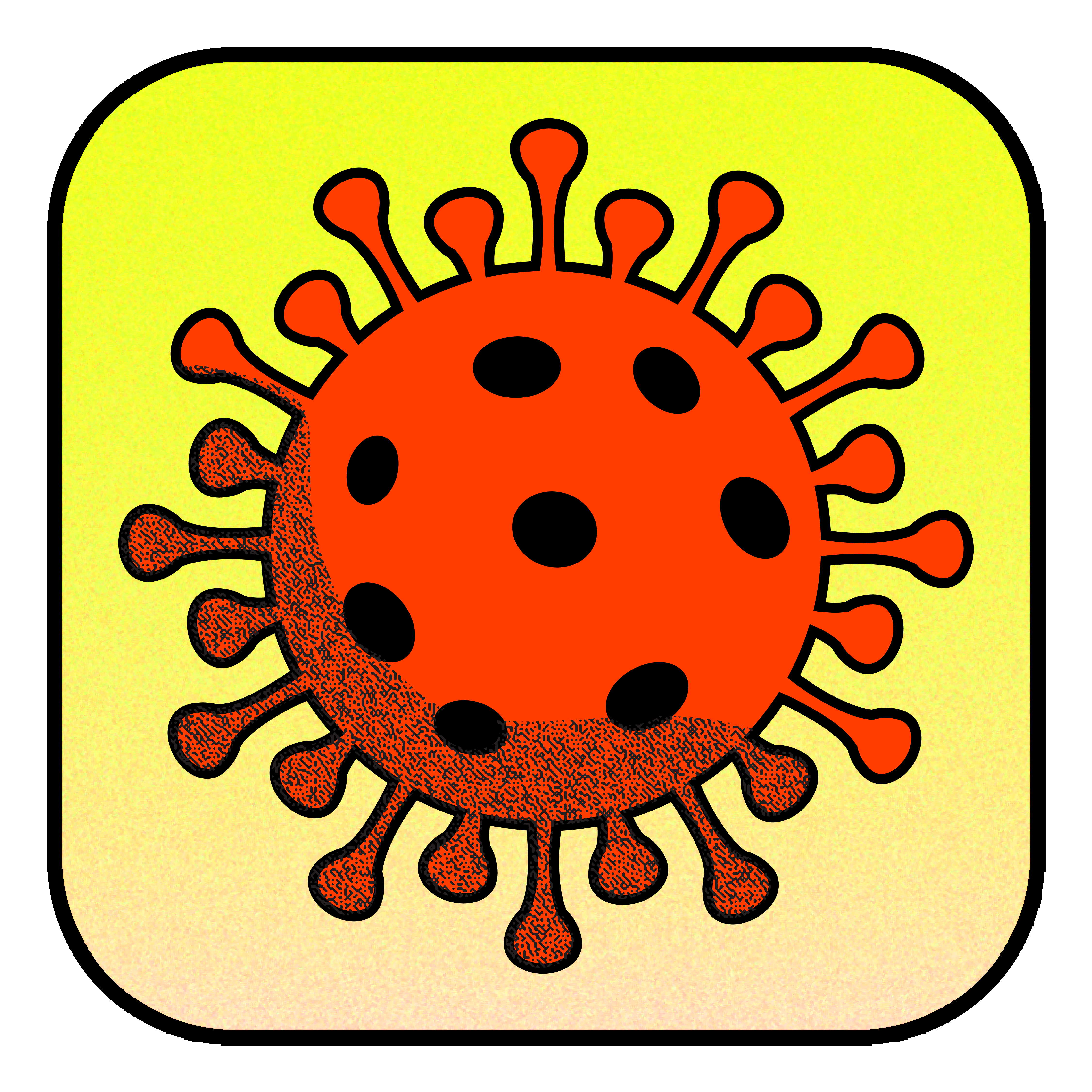 an illustration of a virus