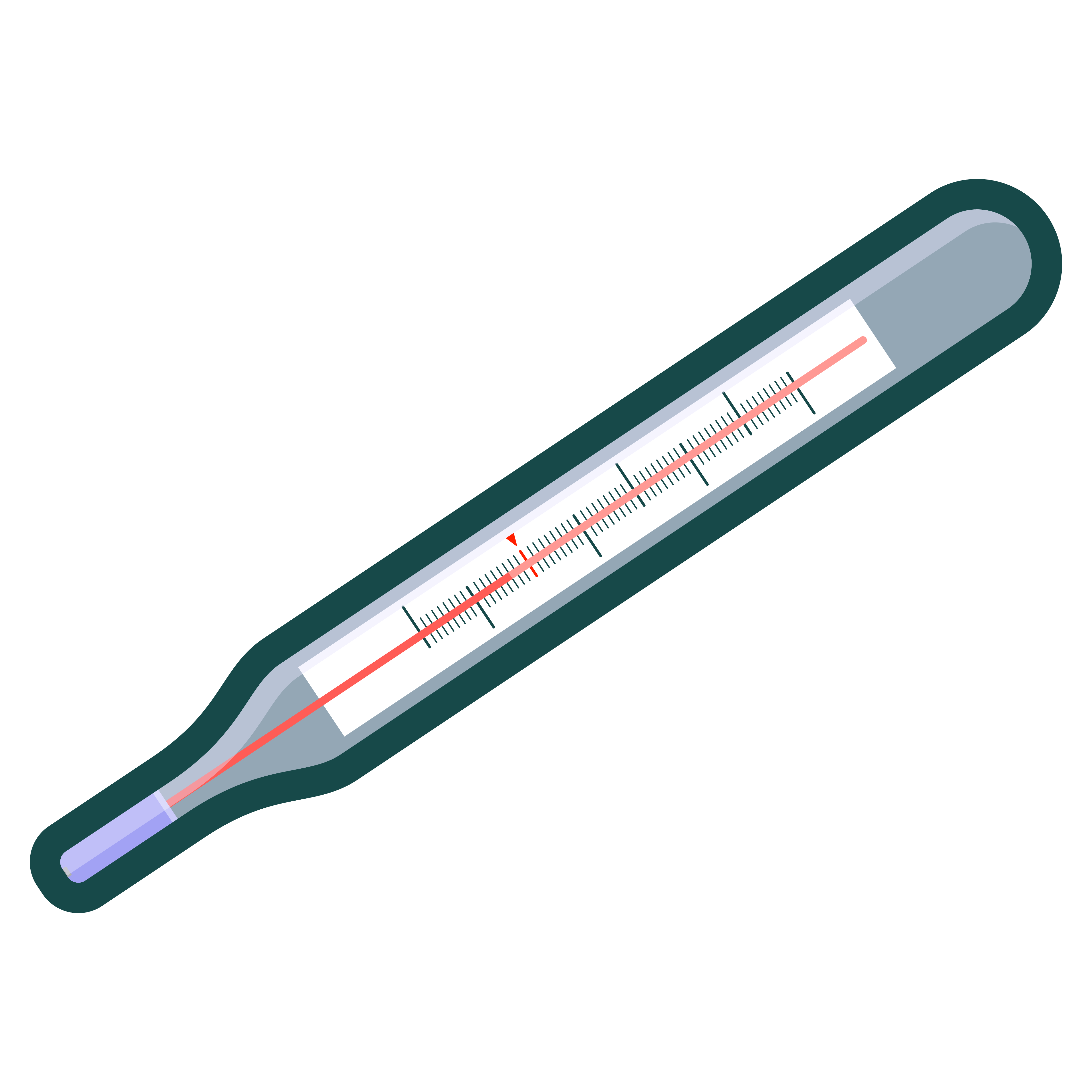 an illustration of a thermometer