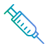 An image of a vaccine syringe