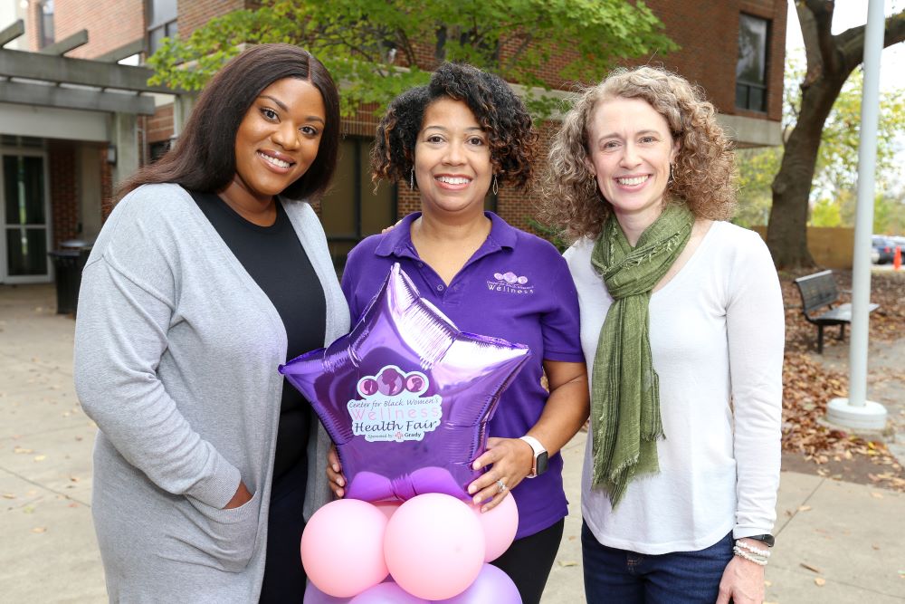 Nma Ohiaeri, MPH, CHES (left); Jemea Dorsey (center); Catherine Zilber, MSc. (right)