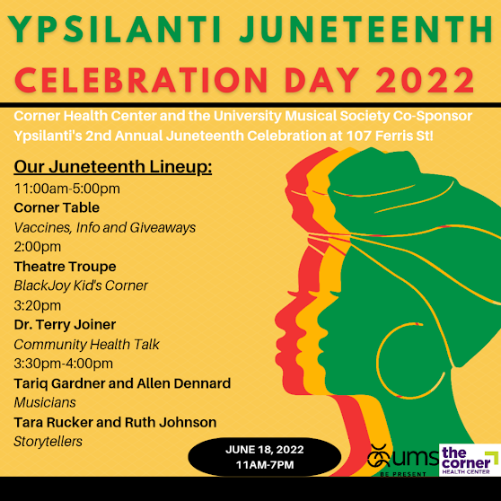 Juneteenth flyers used for canvassing