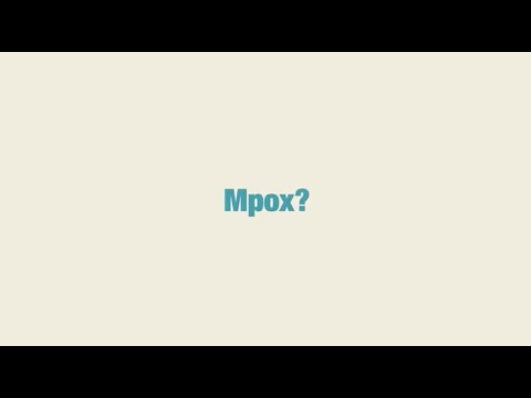Video: What is Mpox? (1:00)