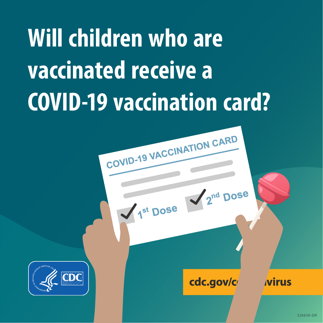 Social Media: Graphic Asks Will Children Receive a Vaccination Card ...