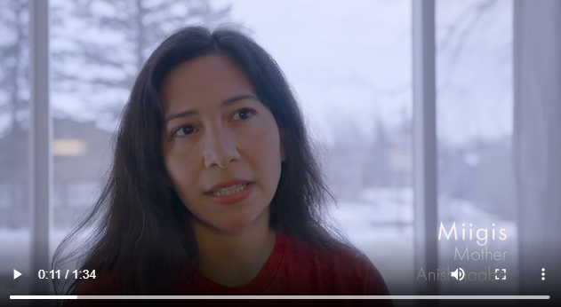 An indigenous woman speaks about her experience 