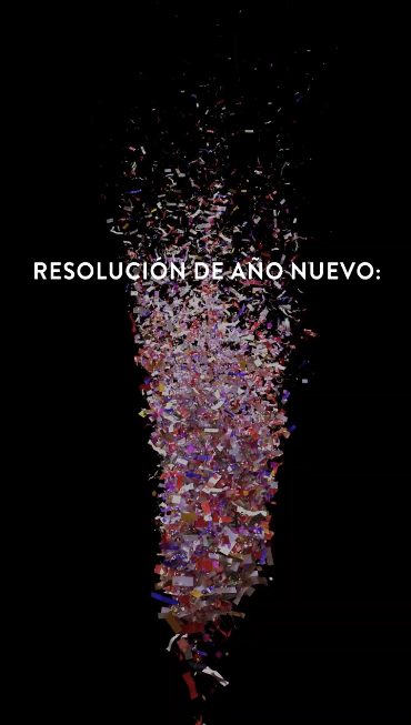 Video starts with a clip of confetti in the air then shows families and individuals celebrating New Year’s Eve and enjoying fireworks. On-screen text reads: “New Year’s resolution: Keep the whole family healthy. Flu season isn’t over. There’s still time to get an updated flu shot. Protect your kids and keep them in school."