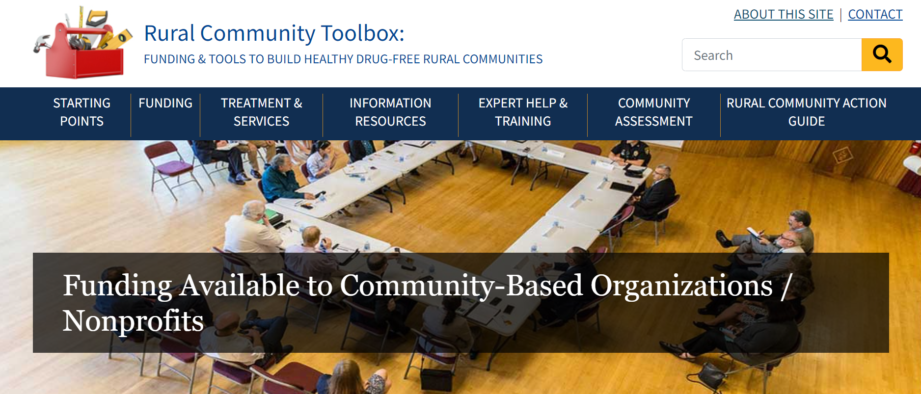 Tool: Rural Community Toolbox - Funding and Tools to Build Healthy Drug-Free Rural Communities