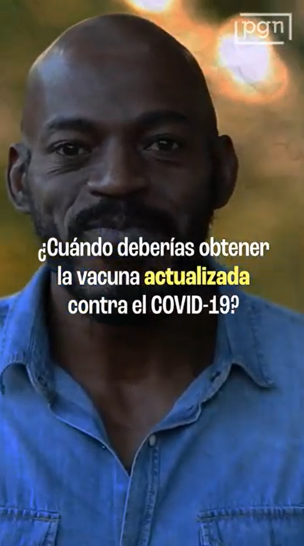 Video still shows text over the image of a Black man in a button-down shirt looking into the camera and smiling.