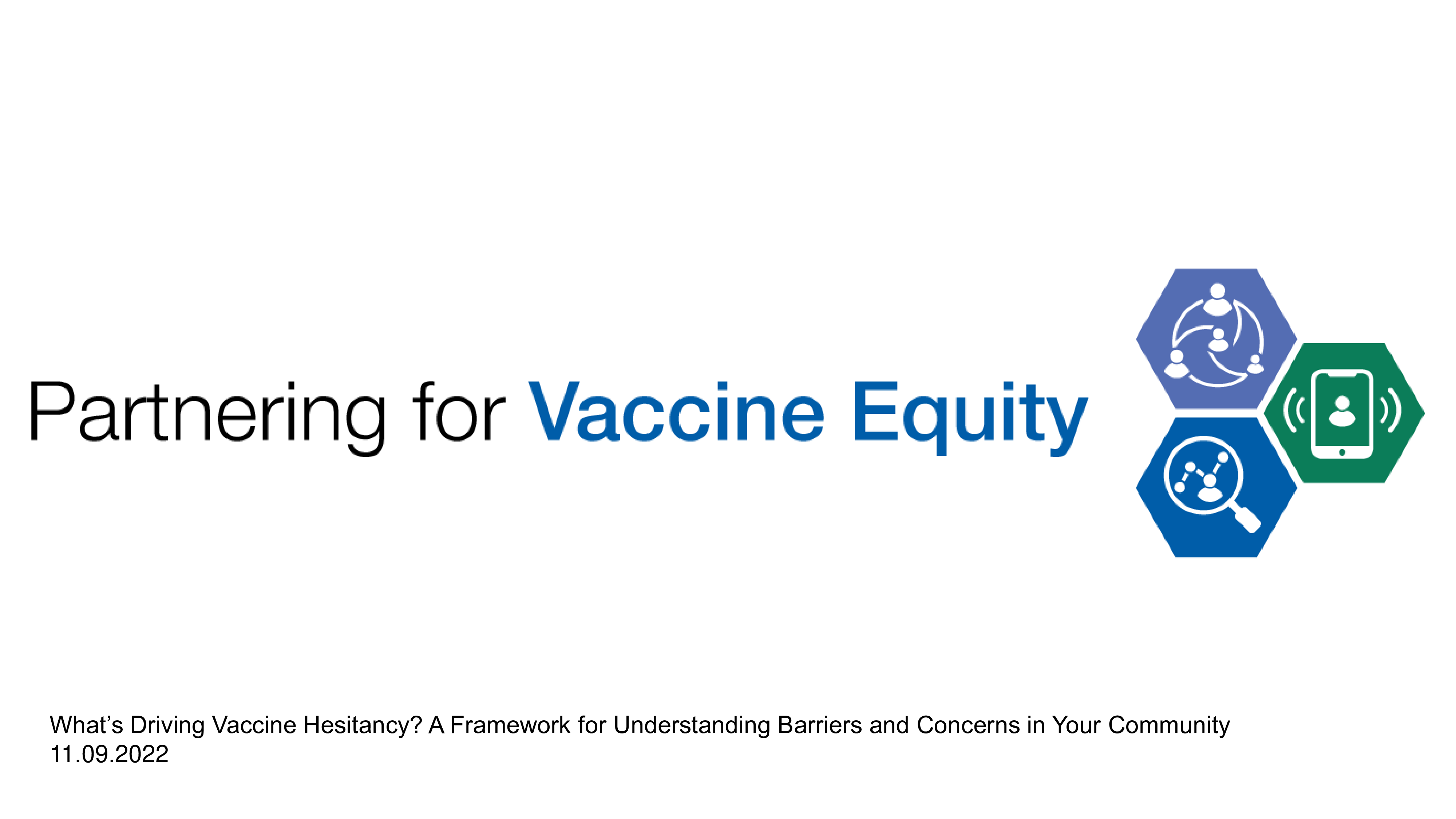 Partnering for Vaccine Equity logo