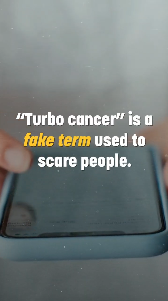 Video still shows a close up of someone scrolling on their smart phone.