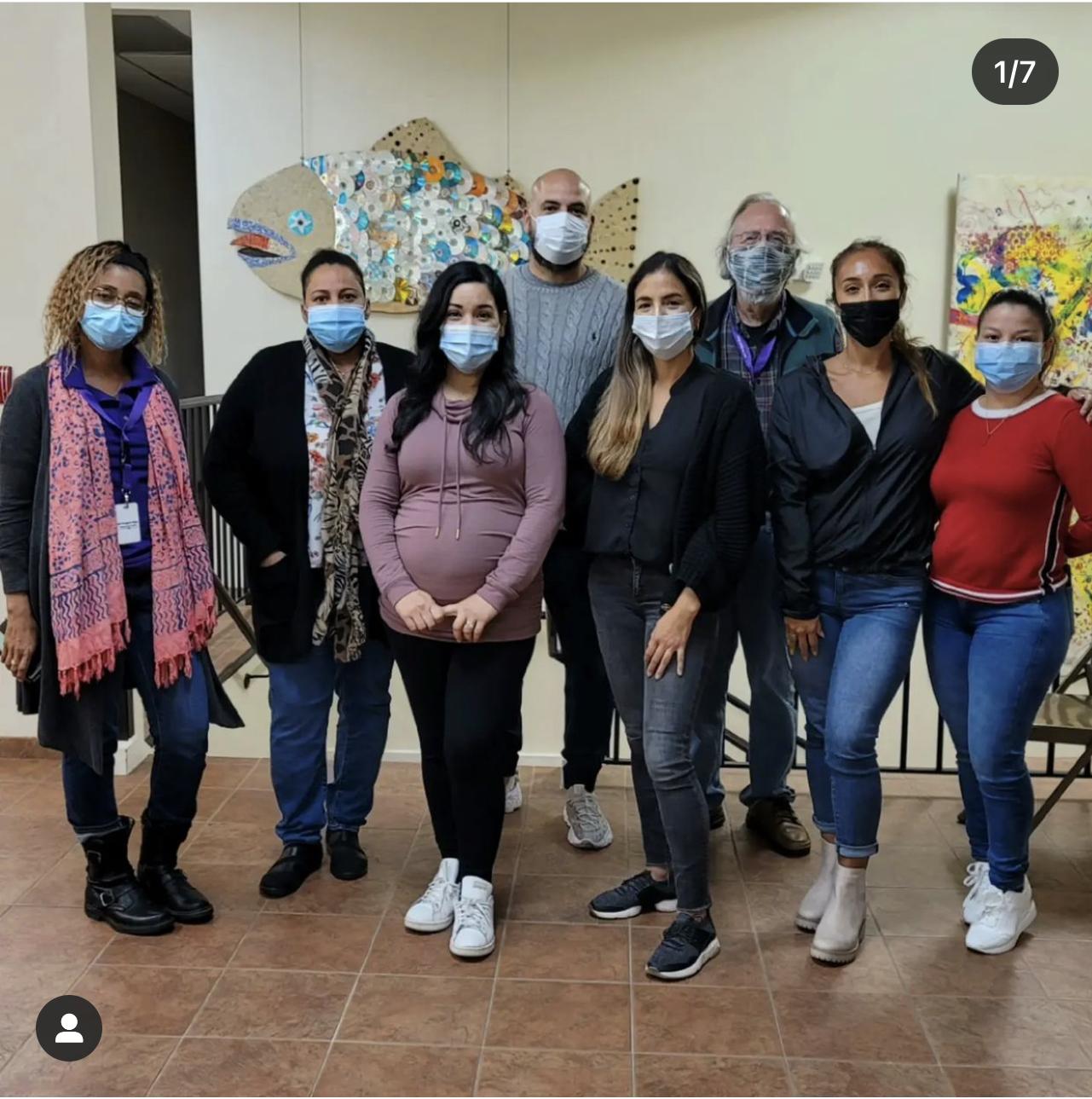 Instagram picture of OLA of Eastern Long Island staff at an event